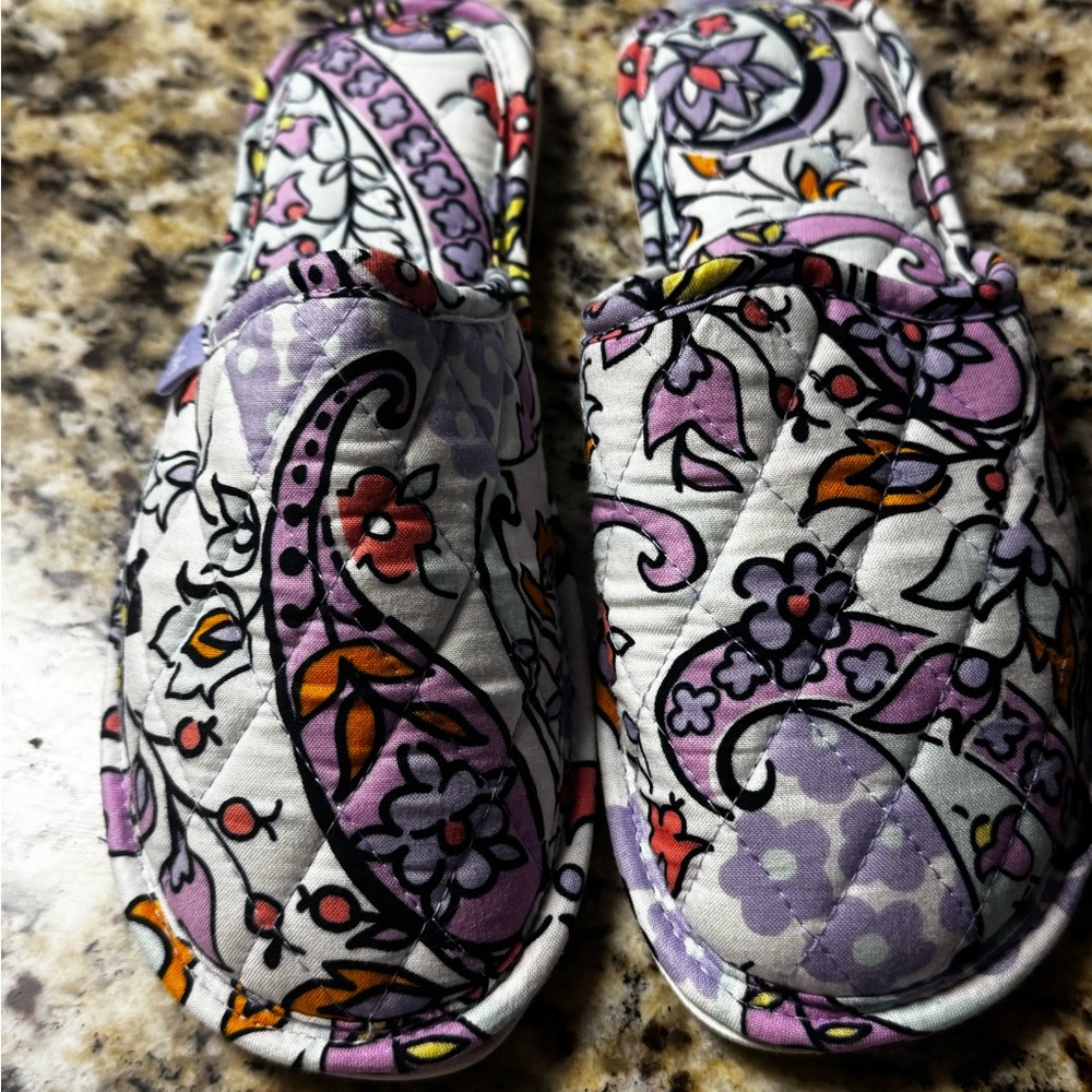 Vera Bradley House Slippers NWT